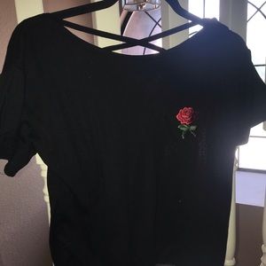 Rose t shirt